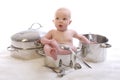 Baby Dinner 1 Royalty Free Stock Photo