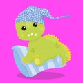 baby dinos with pillow 06