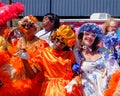 Baby Dolls Marching Club on Super Sunday