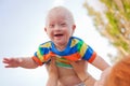 Baby with Down syndrome Royalty Free Stock Photo
