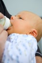 Baby drinking Royalty Free Stock Photo