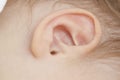 Baby ear Royalty Free Stock Photo