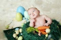 Baby on an Easter Set