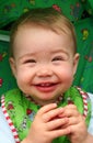 Baby Eating Strawberry Royalty Free Stock Photo