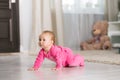 Baby eight months Royalty Free Stock Photo