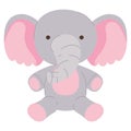 baby elephant toy Royalty Free Stock Photo