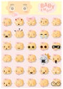 Baby emoji icons