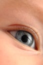 Baby eye Royalty Free Stock Photo