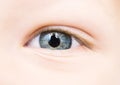 Baby eye Royalty Free Stock Photo