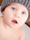 Baby eyelashes Royalty Free Stock Photo