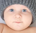 Baby eyelashes Royalty Free Stock Photo