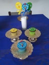 Baby farm party cupcakes