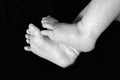 Baby feet Royalty Free Stock Photo