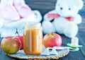 Baby food Royalty Free Stock Photo