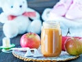 Baby food Royalty Free Stock Photo