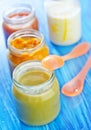 Baby food Royalty Free Stock Photo