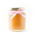 Baby Food in jar on white background, brandless