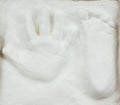 Baby foot and hand print