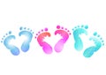 Baby footprint