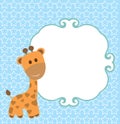 Baby Giraffe Card