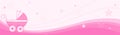 Baby girl banner / header