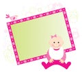 Baby girl card