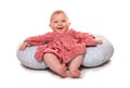 Baby girl chilling out Royalty Free Stock Photo