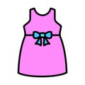 Baby Girl Dress Icon