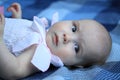 Baby girl in a dress Royalty Free Stock Photo