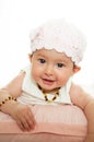 Baby girl happy Royalty Free Stock Photo