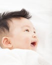 Baby Girl having fun and laughing Royalty Free Stock Photo