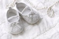 Baby girl shoes Royalty Free Stock Photo