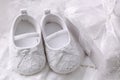 Baby girl shoes Royalty Free Stock Photo