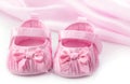 Baby girl shoes Royalty Free Stock Photo