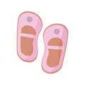 Baby girl shoes clothes flat style icon