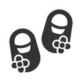 Baby Girl Shoes Icon