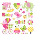 Baby girl shower collection