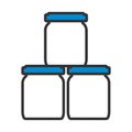 Baby Glass Jars Icon