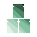 Baby Glass Jars Icon