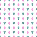 Baby goods pattern. Royalty Free Stock Photo