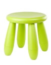 Baby green plastic stool