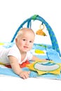 Baby gym isolated Royalty Free Stock Photo