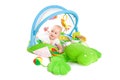 Baby gym isolated Royalty Free Stock Photo