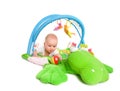 Baby gym isolated Royalty Free Stock Photo