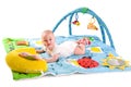 Baby gym isolated Royalty Free Stock Photo
