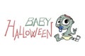 Baby Halloween message