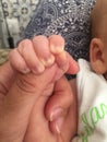 Baby hand