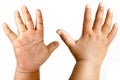 Baby hands Royalty Free Stock Photo
