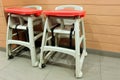 Baby High Chair Royalty Free Stock Photo