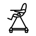 Baby High Chair Icon